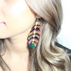 Oval Tessel Earrings